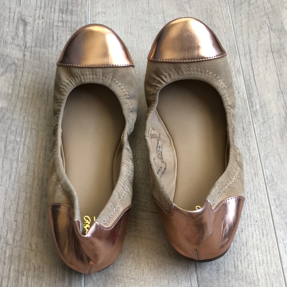 Mossimo ballet flats size 5.5 rose gold